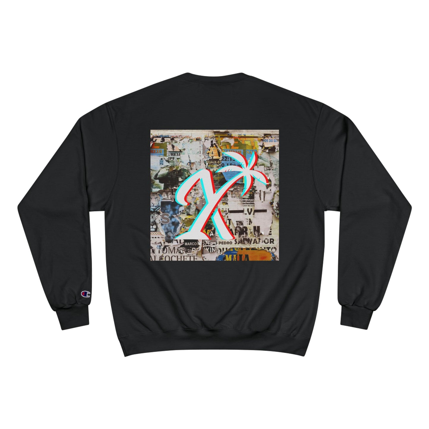 THE REMIX IN REVERSE "X Island" Champion Sweatshirt