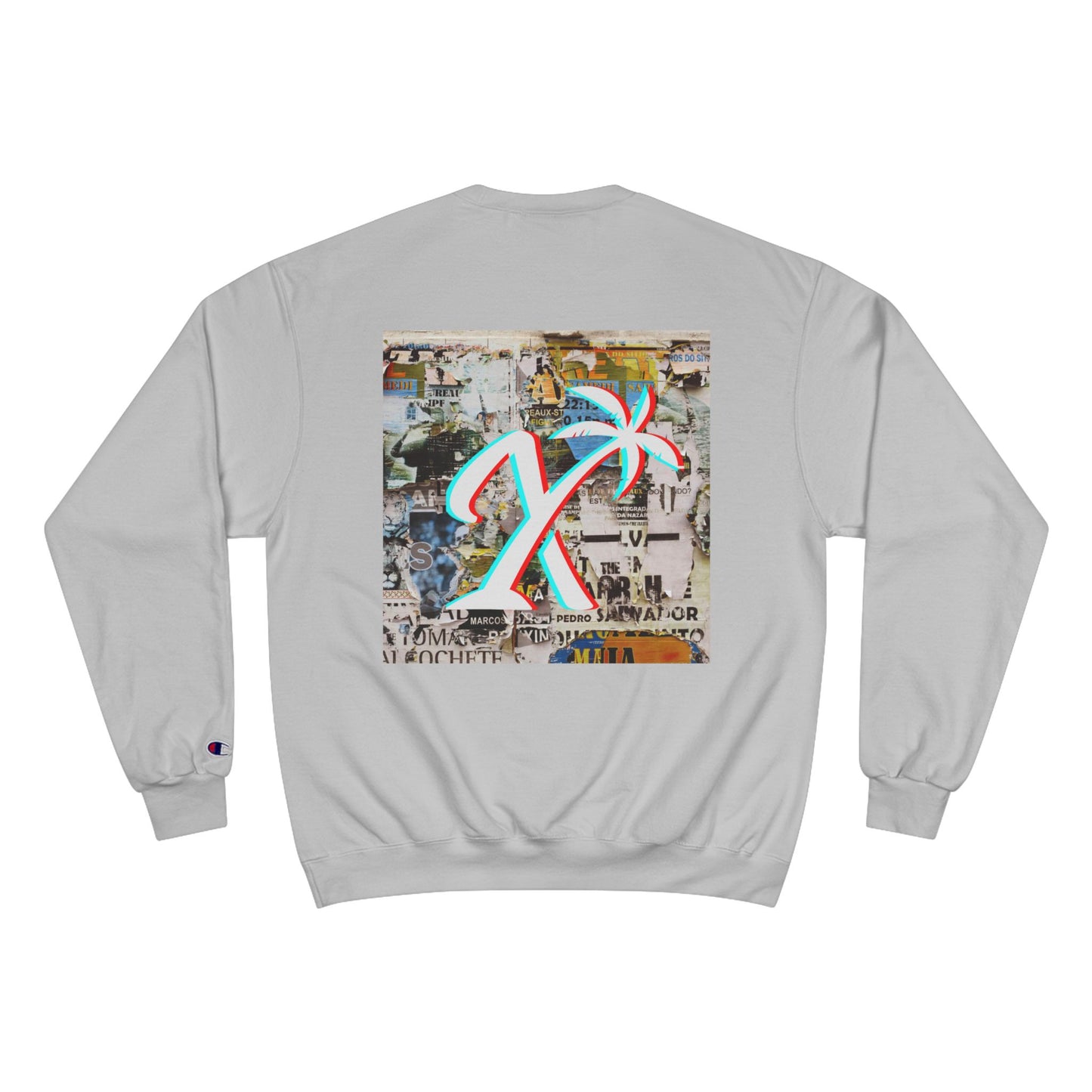 THE REMIX IN REVERSE "X Island" Champion Sweatshirt