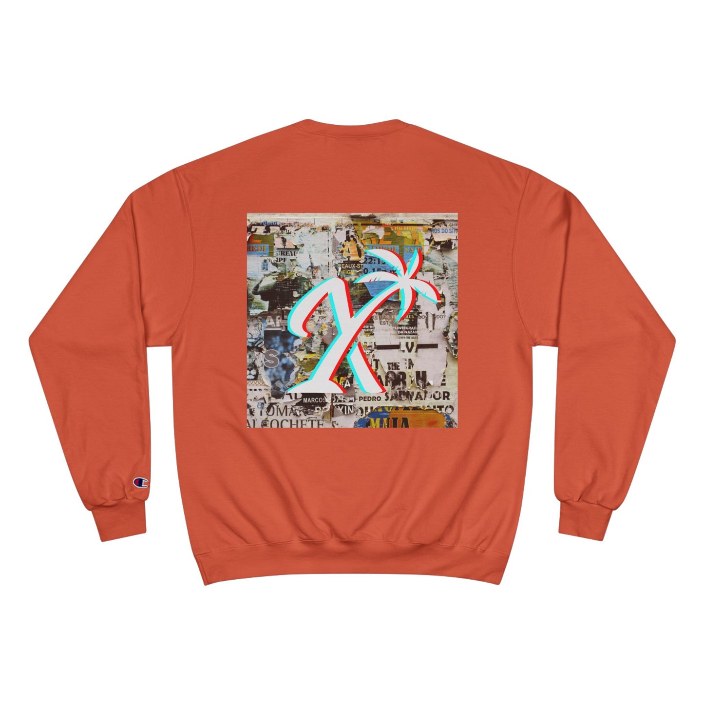 THE REMIX IN REVERSE "X Island" Champion Sweatshirt