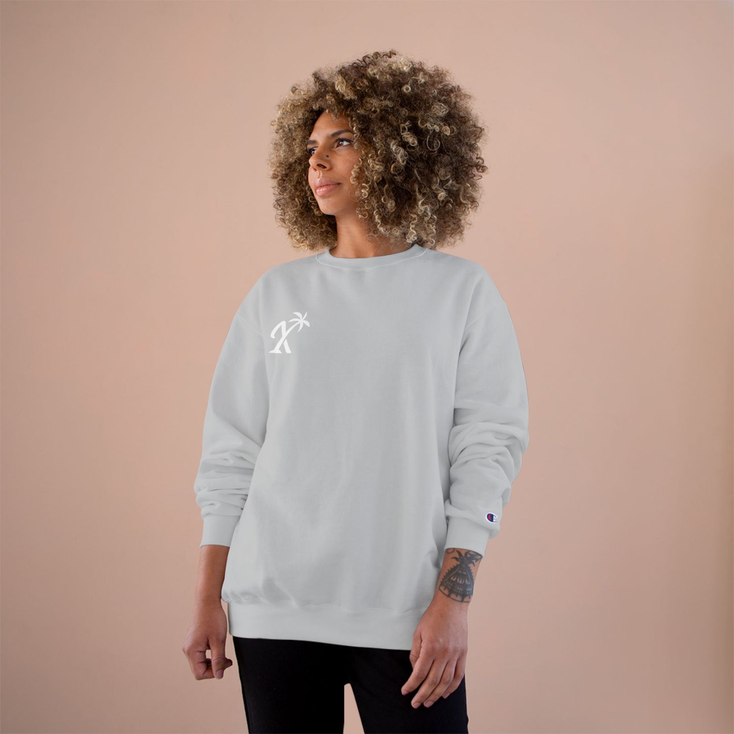 THE REMIX IN REVERSE "X Island" Champion Sweatshirt