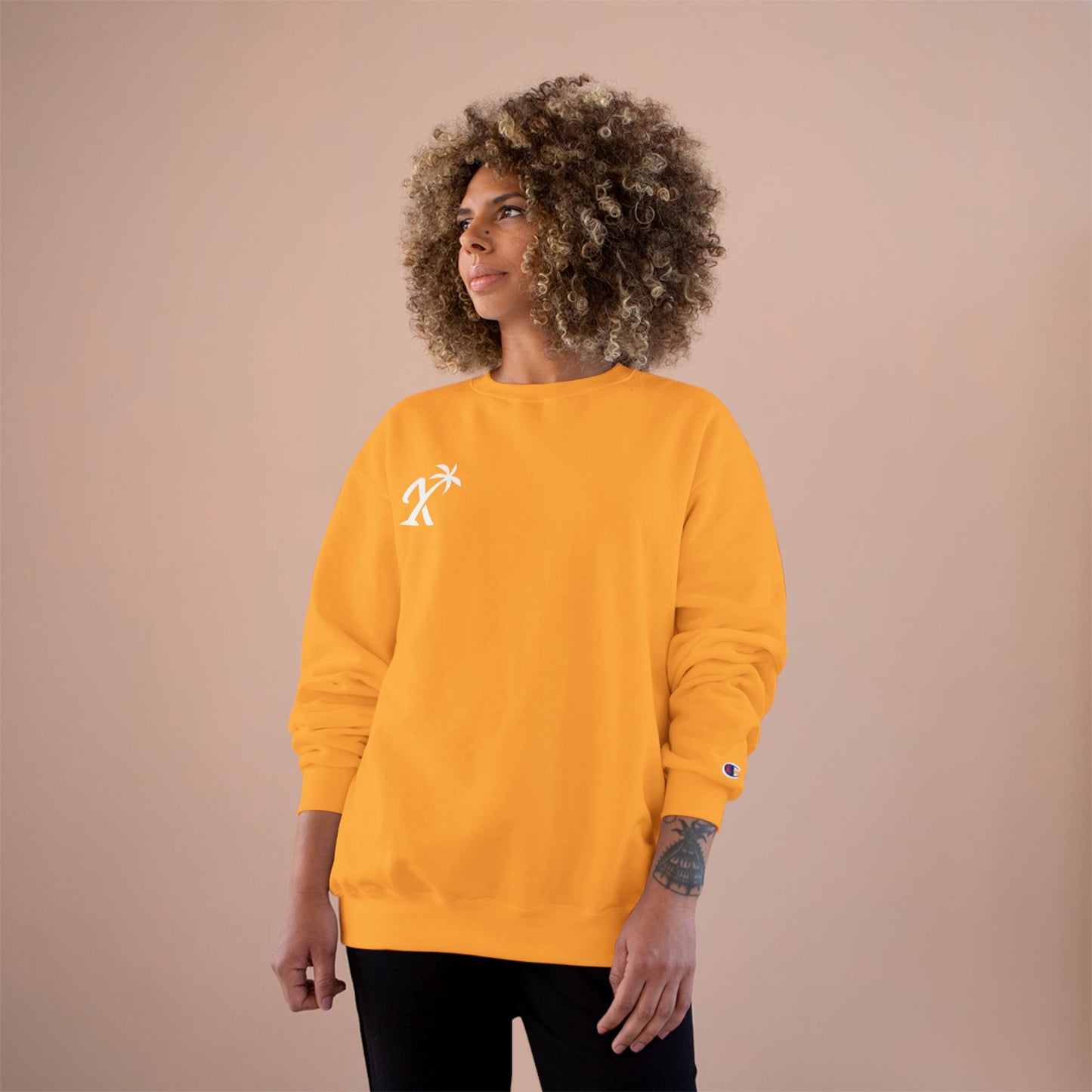 THE REMIX IN REVERSE "X Island" Champion Sweatshirt