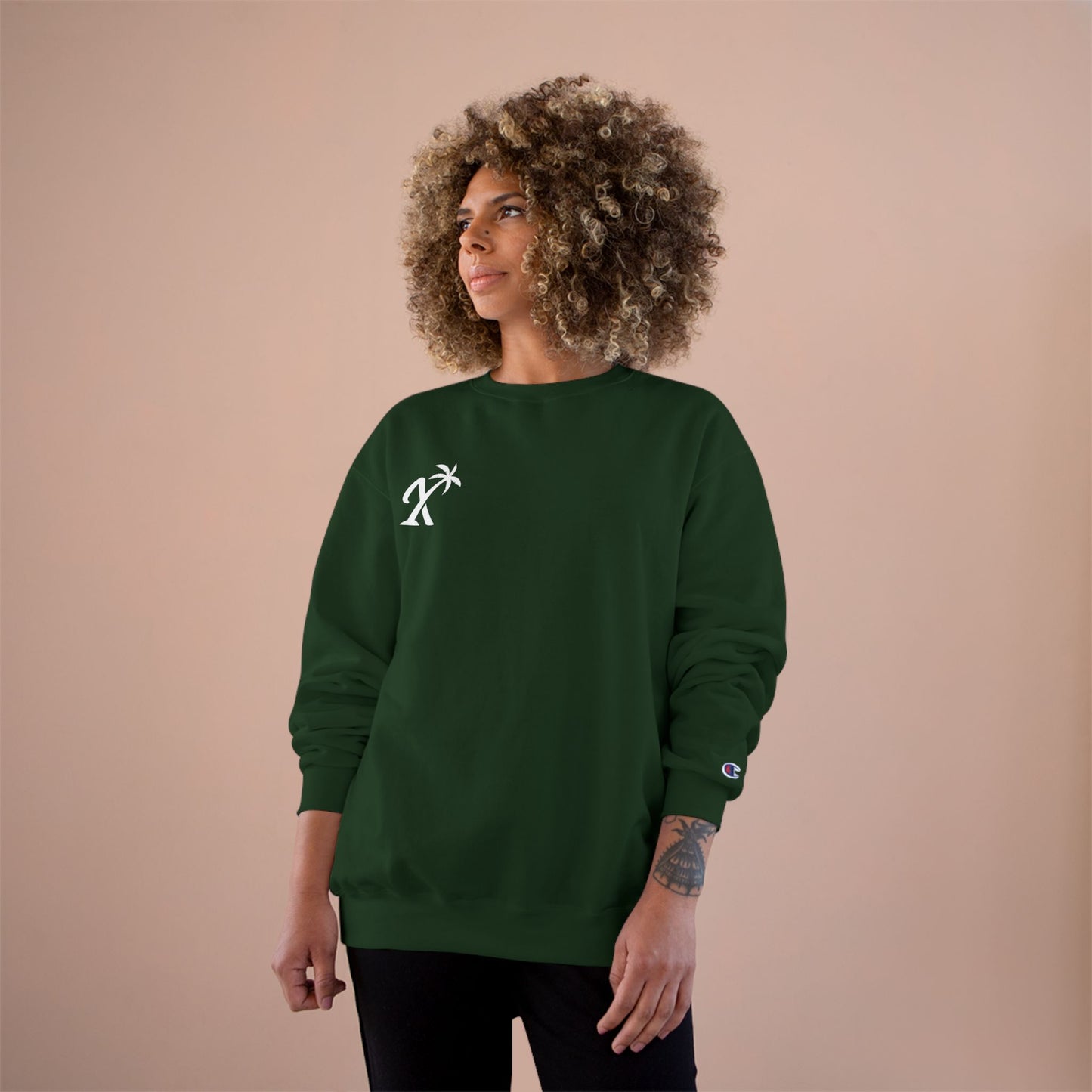 THE REMIX IN REVERSE "X Island" Champion Sweatshirt