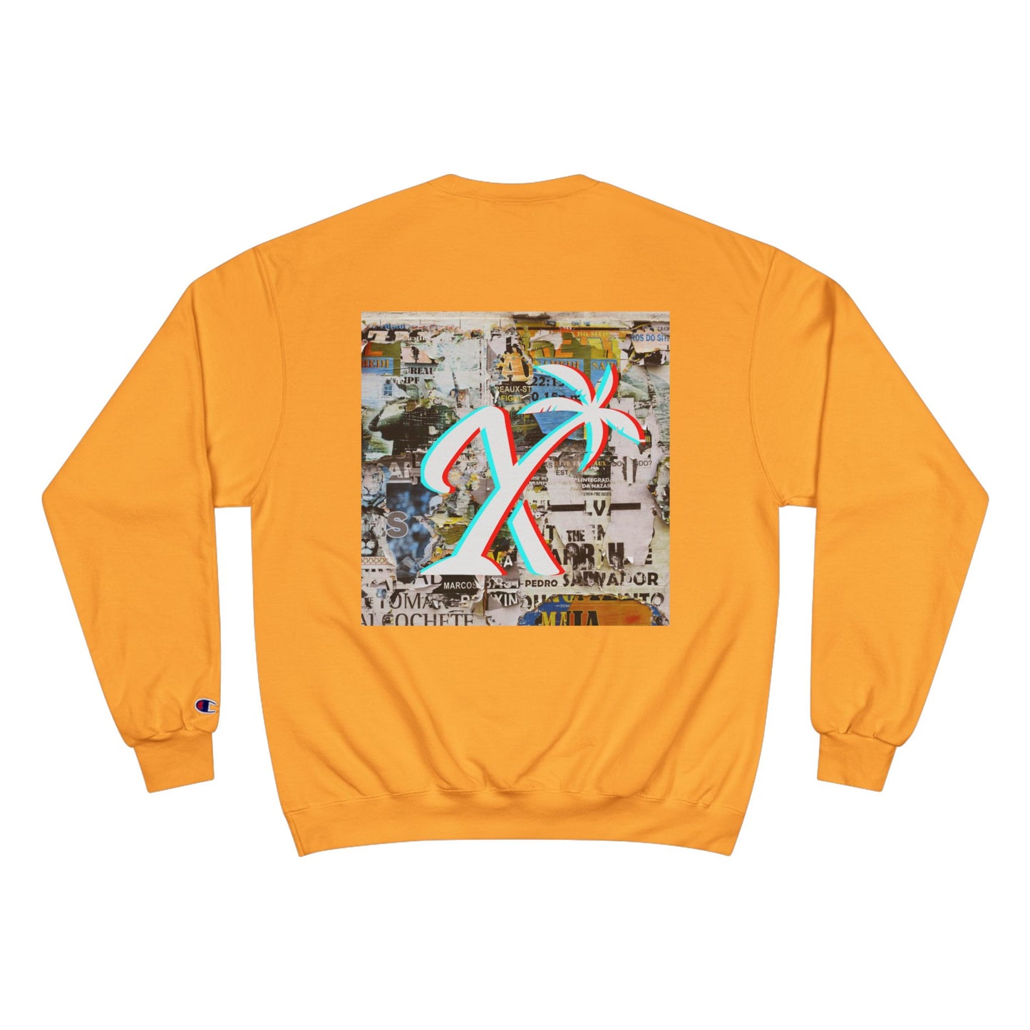 THE REMIX IN REVERSE "X Island" Champion Sweatshirt