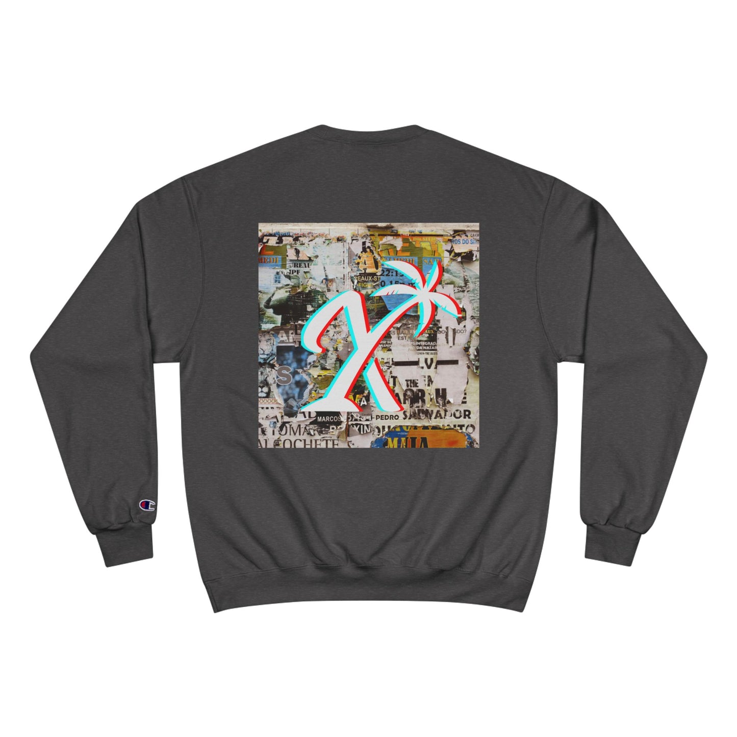 THE REMIX IN REVERSE "X Island" Champion Sweatshirt