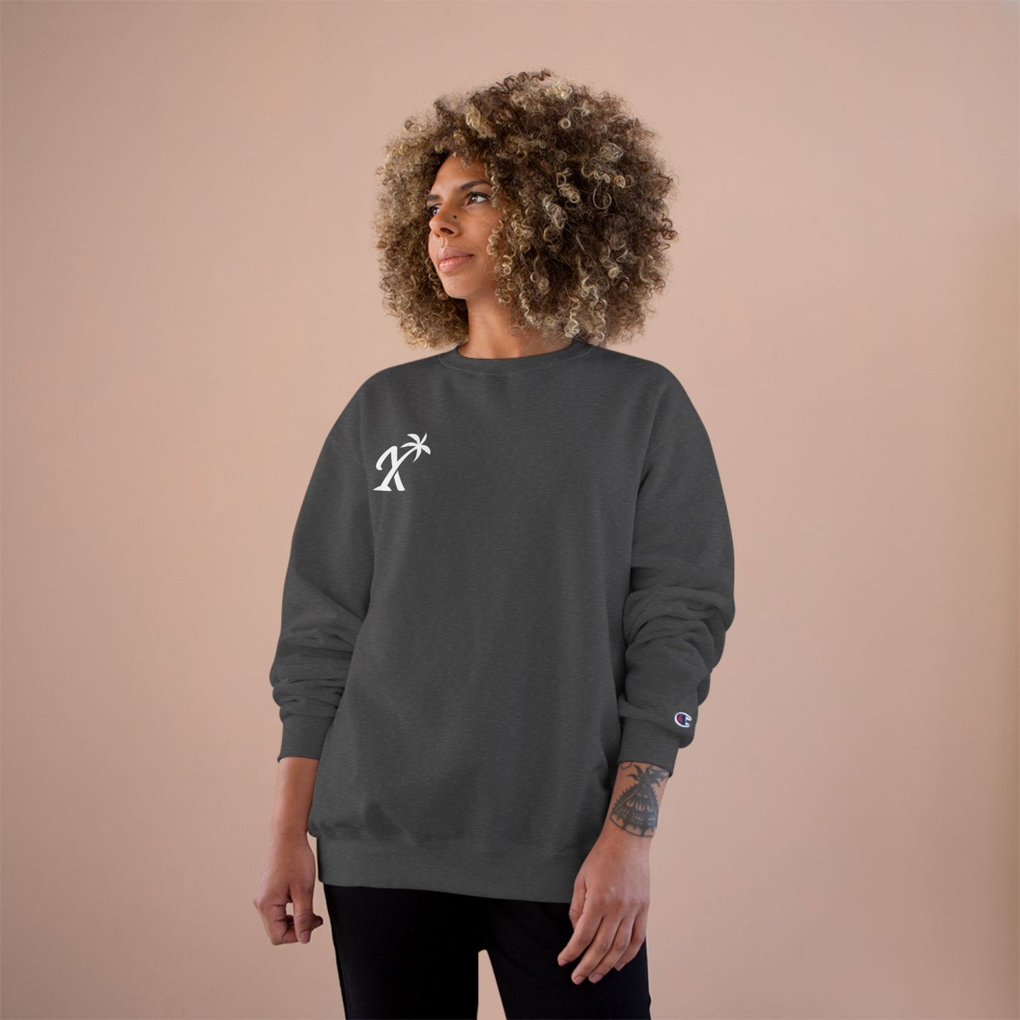 THE REMIX IN REVERSE "X Island" Champion Sweatshirt