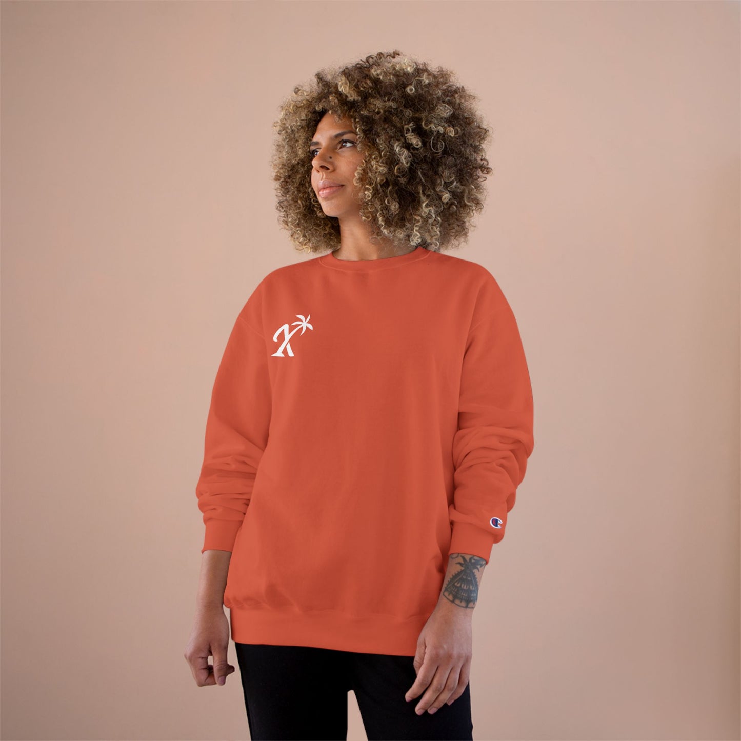 THE REMIX IN REVERSE "X Island" Champion Sweatshirt