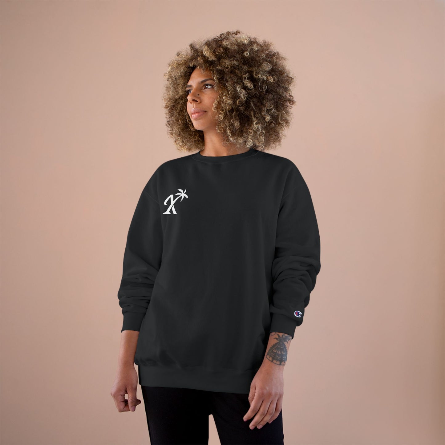 THE REMIX IN REVERSE "X Island" Champion Sweatshirt
